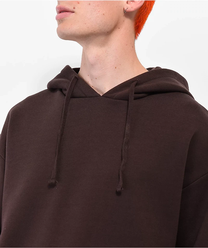Zine Basics Brown Hoodie