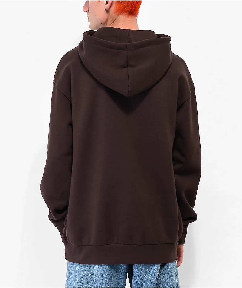 Zine Basics Brown Hoodie