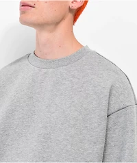 Zine Basics Grey Crewneck Sweatshirt