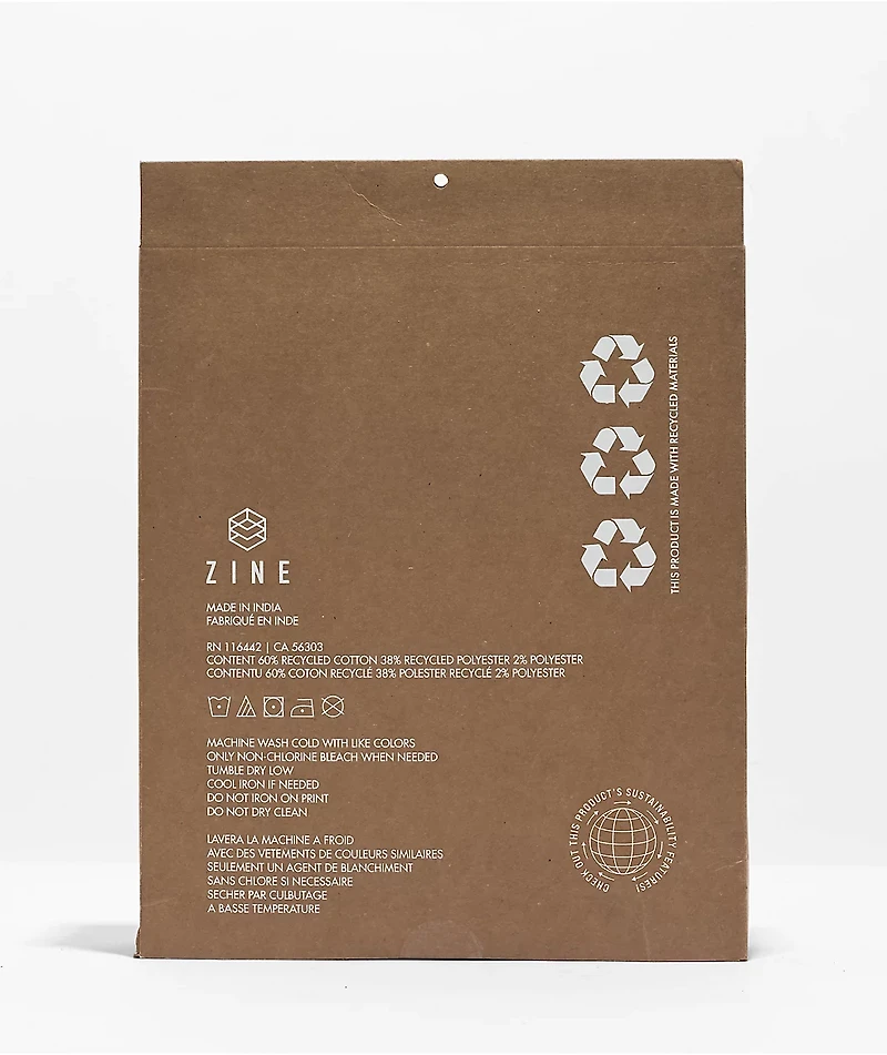 Zine Black, White & Tan 3-Pack T-Shirt