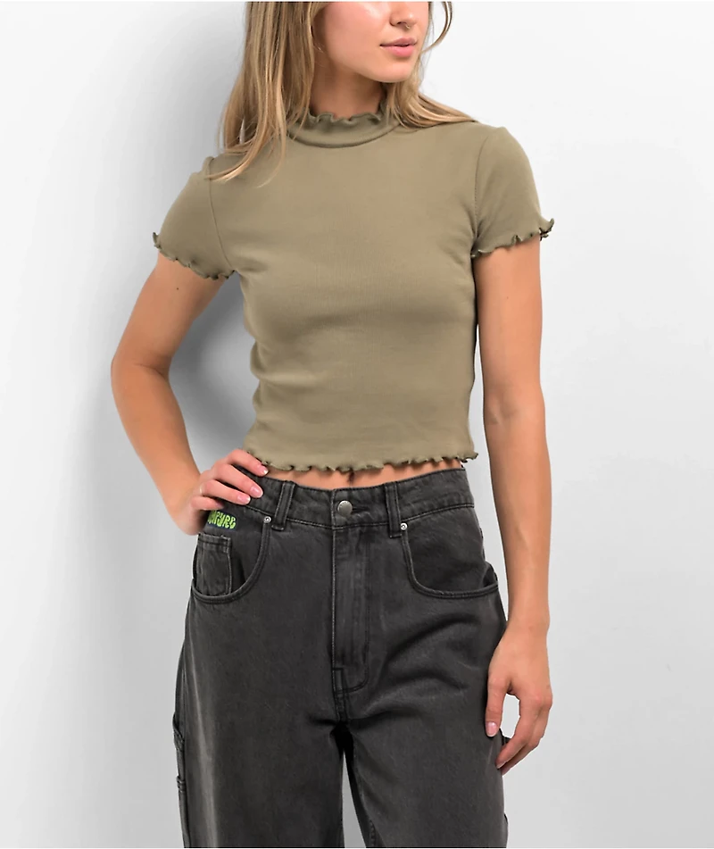 Zine Carla Mermaid Crop T-Shirt