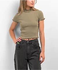 Zine Carla Mermaid Crop T-Shirt