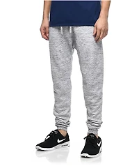 Zine Cover Space Dye Knit Jogger Pants