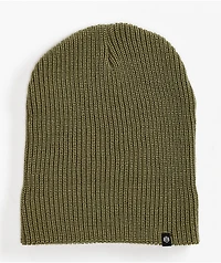 Zine Focus Dark Green Beanie