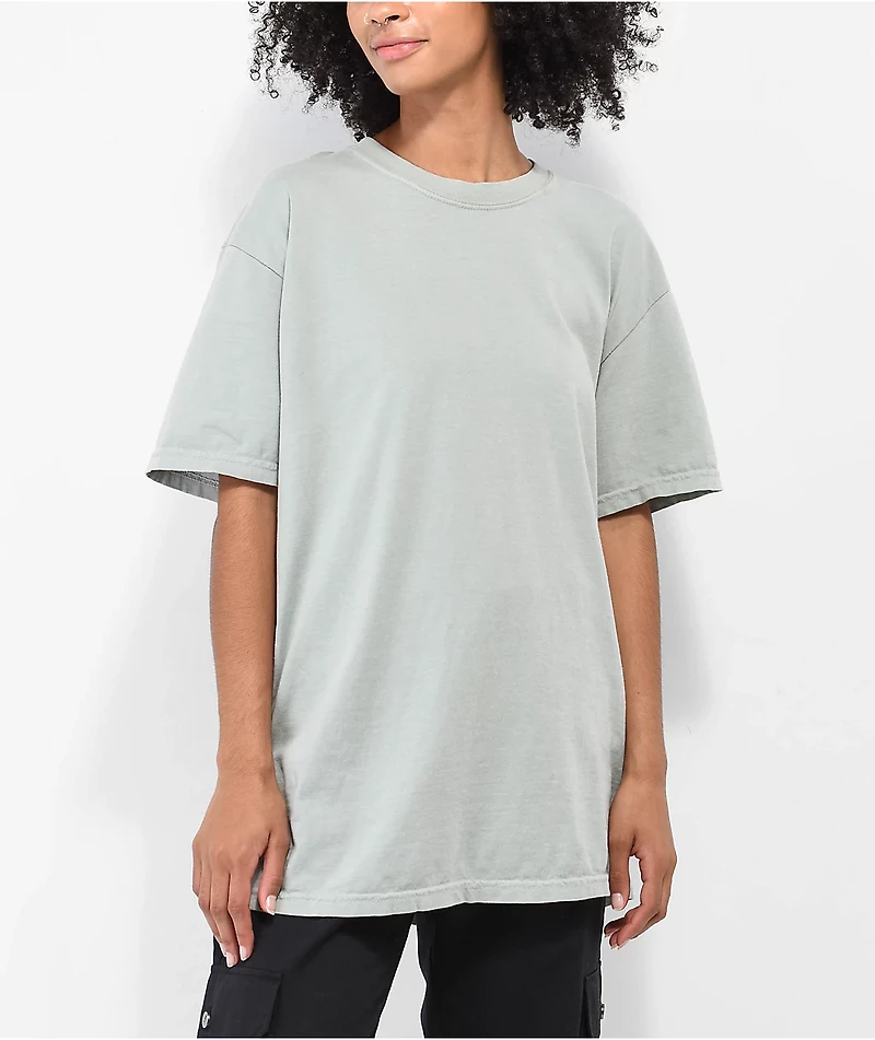 Zine Garment Dye Bay Leaf T-Shirt