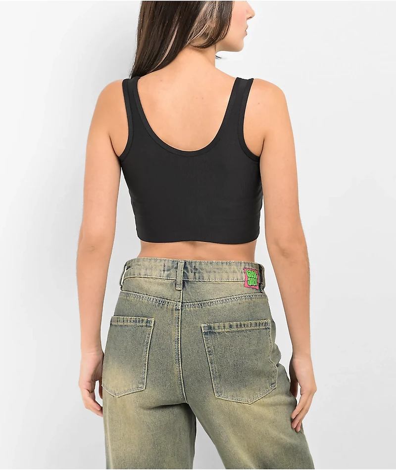 Zine Kenzi Caviar Crop Tank Top