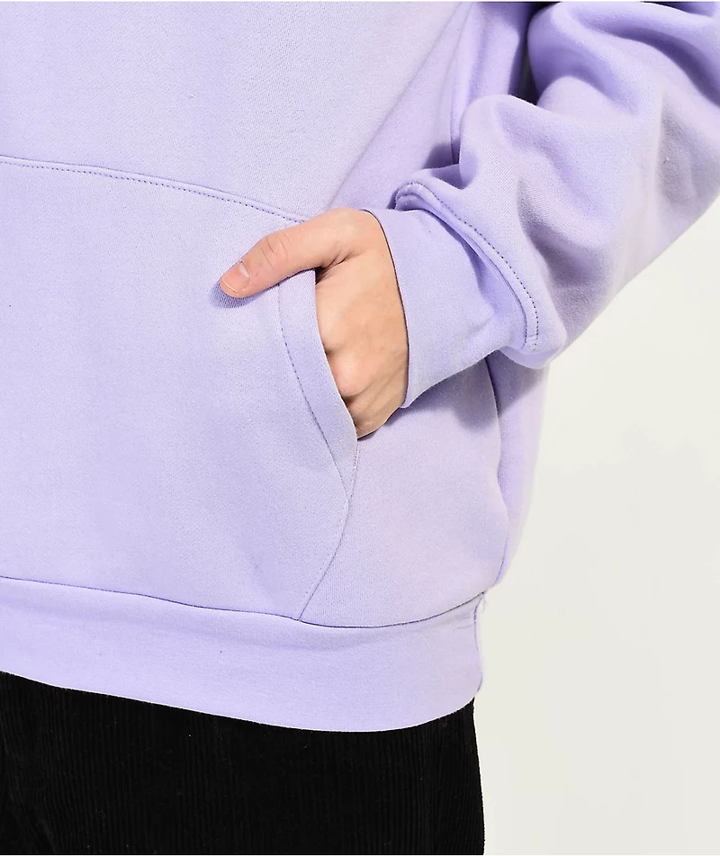 Zine Purple Hoodie