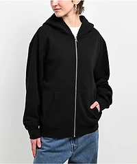 Zine Russo Black Zip Hoodie