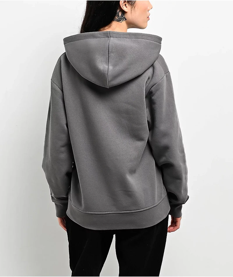 Zine Russo Grey Zip Hoodie
