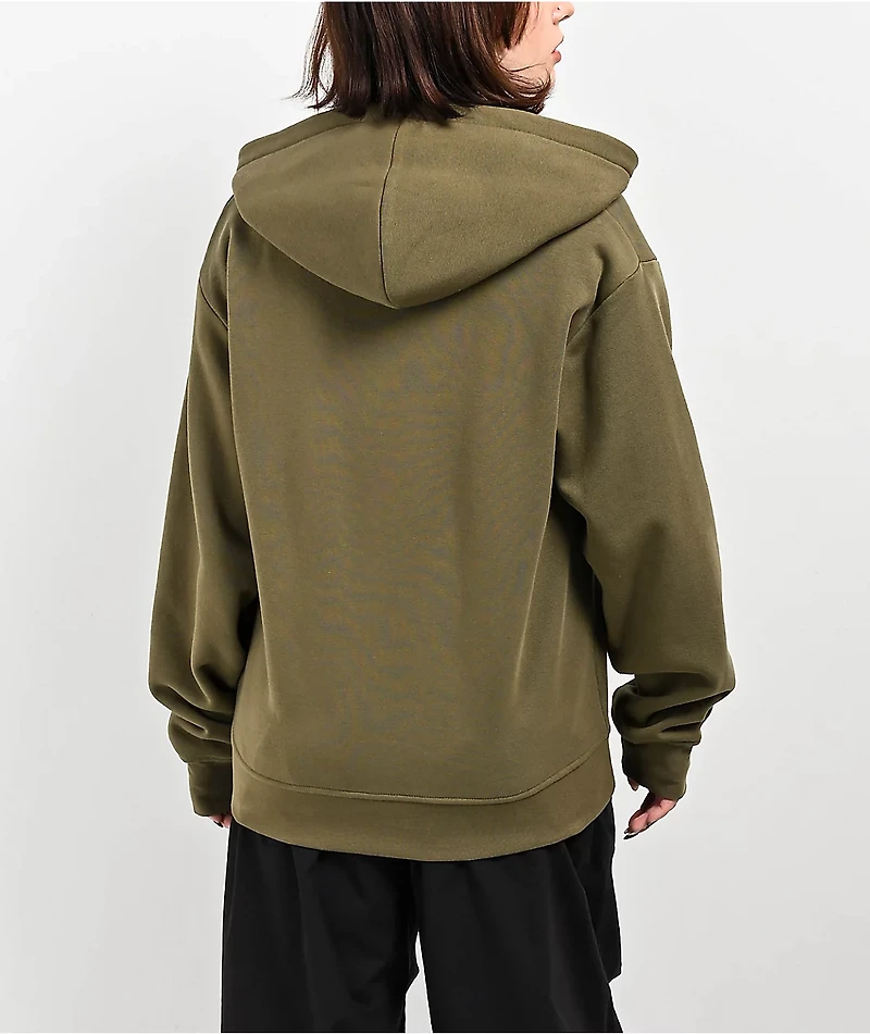 Zine Russo Olive Zip Hoodie