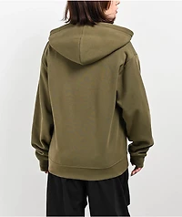 Zine Russo Olive Zip Hoodie