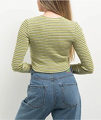 Zine Shiloh Sage Long Sleeve Crop T-Shirt