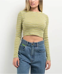 Zine Shiloh Sage Long Sleeve Crop T-Shirt