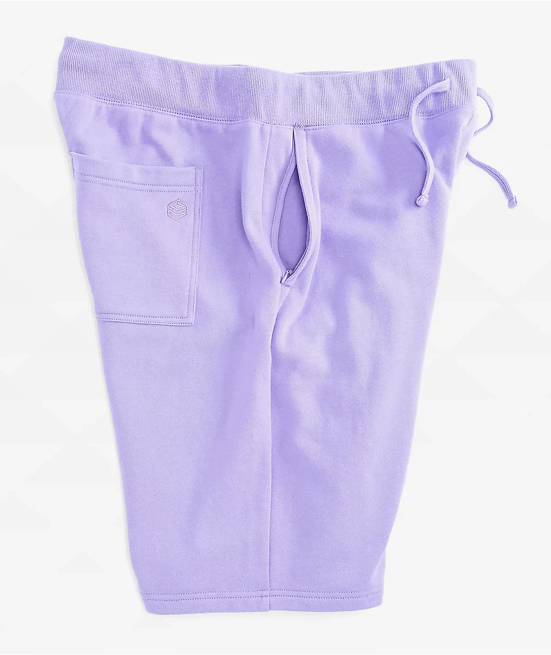 Zine Silas Lilac Sweat Shorts