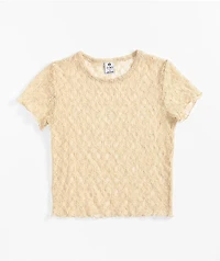 Zine Toulouse Natural Lace Top