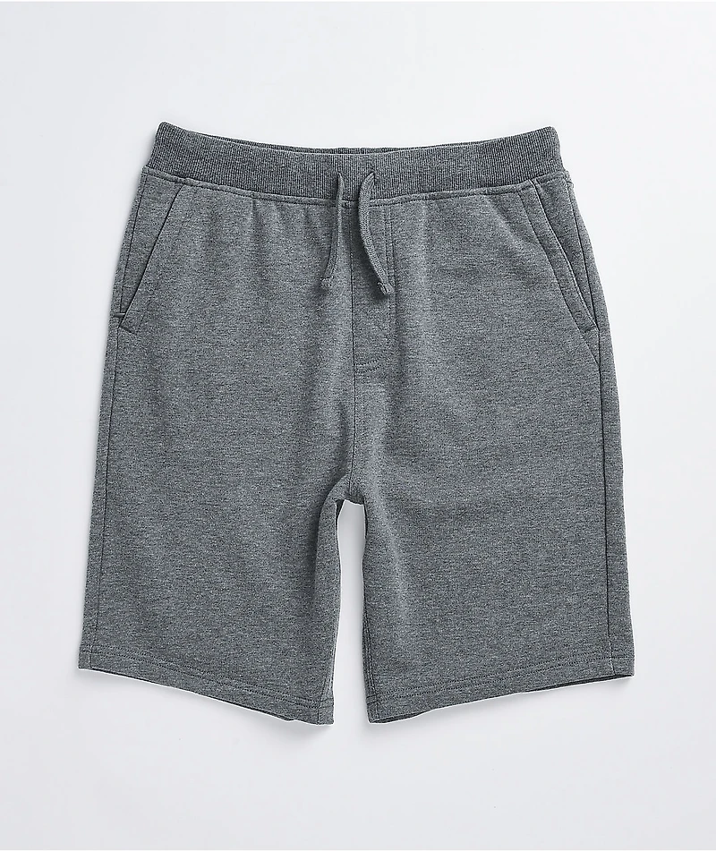 Zine Youth Silas Grey Fleece Sweat Shorts