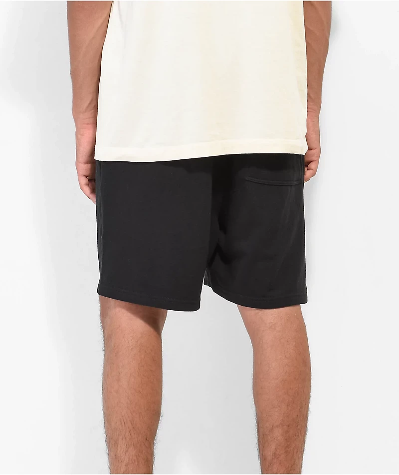 Zine Zone Black Sweat Shorts