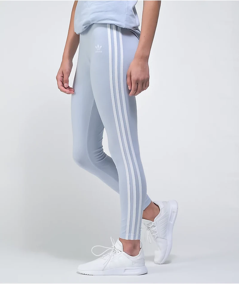 adidas 3-Stripe Halo Blue Leggings
