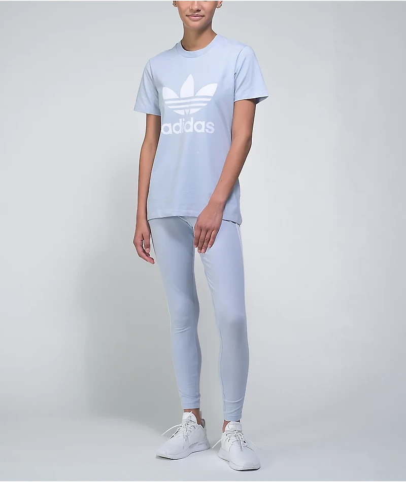 adidas 3-Stripe Halo Blue Leggings