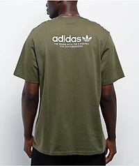 adidas 4.0 Logo Olive T-Shirt