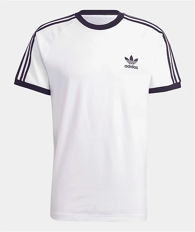 adidas Adicolor Classic 3-Stripes White T-Shirt