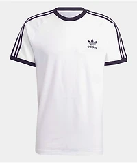 adidas Adicolor Classic 3-Stripes White T-Shirt