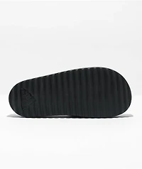 adidas Adilette Black Platform Slide Sandals