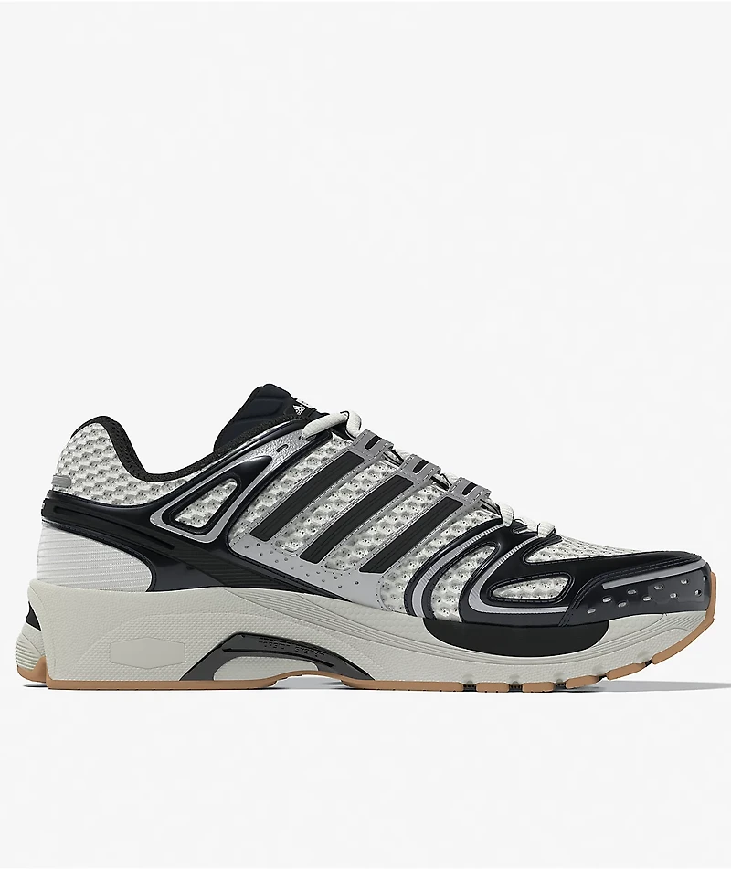 adidas Adistar Control 5 White, Black & Silver Shoes