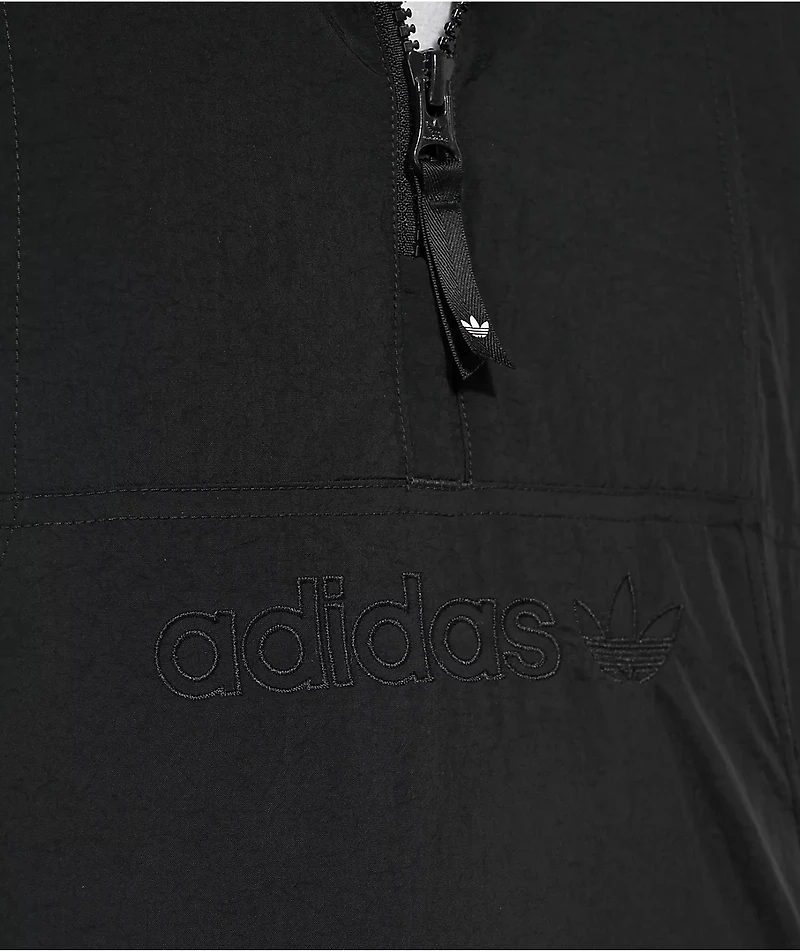 adidas Black Anorak Jacket