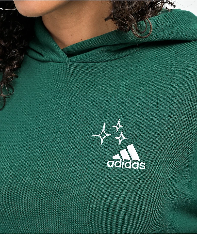 adidas Bluv Q3 Green Hoodie