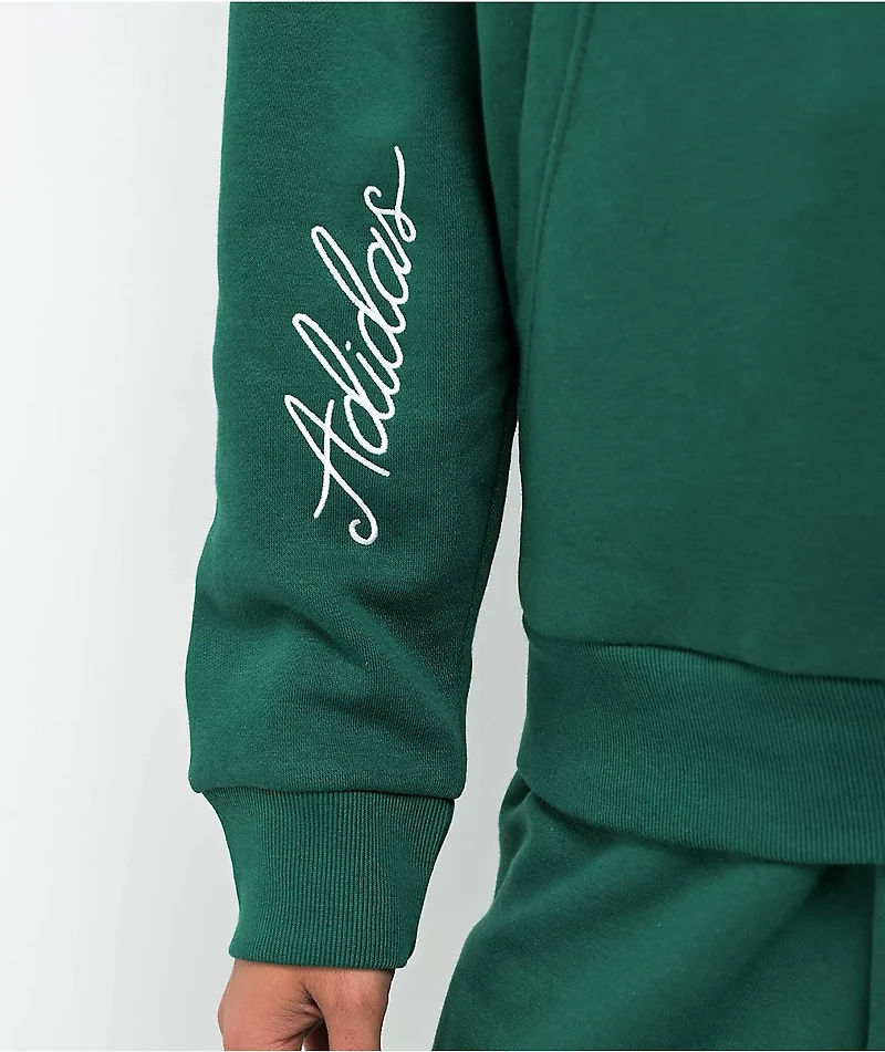 adidas Bluv Q3 Green Hoodie