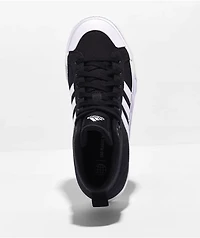 adidas Bravada 2.0 Mid Black & White Platform Shoes