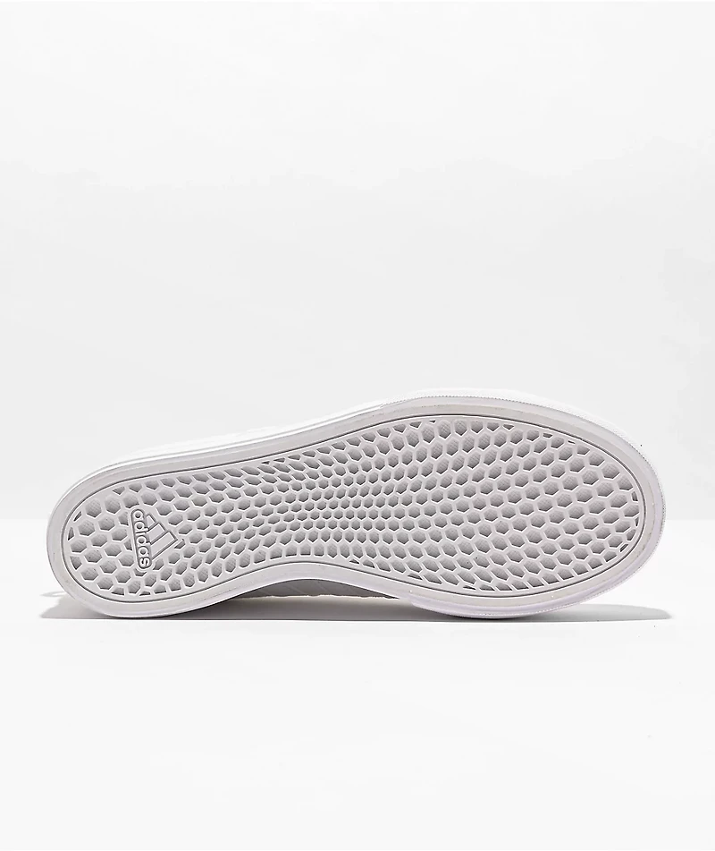 adidas Bravada 2.0 White Platform Sneakers