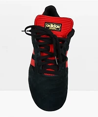 adidas Busenitz Black, Red & White Skate Shoes