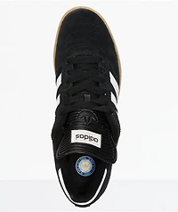 adidas Busenitz Black, White, & Gum Shoes