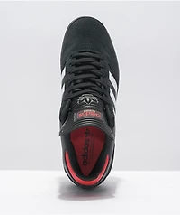 adidas Busenitz Black, White & Red Shoes