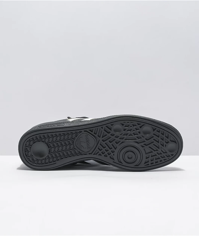 adidas Busenitz Black, White & Red Shoes