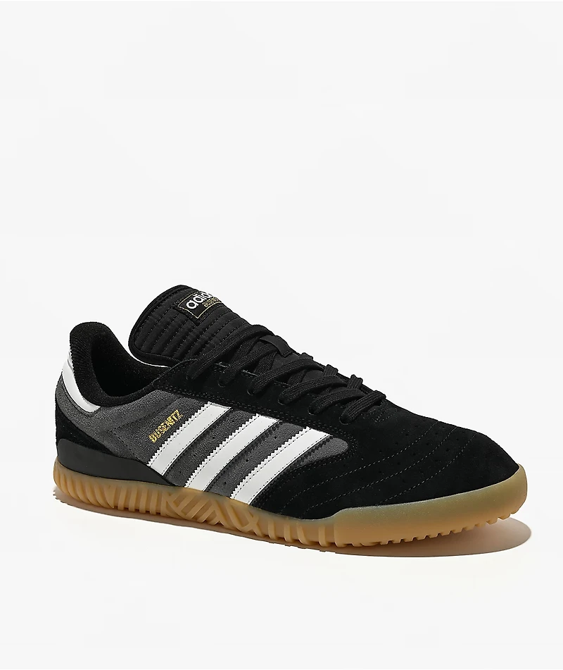 adidas Busenitz Black & Grey Skate Shoes