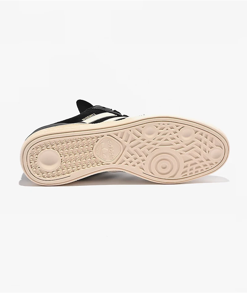 adidas Busenitz Black & White Skate Shoes