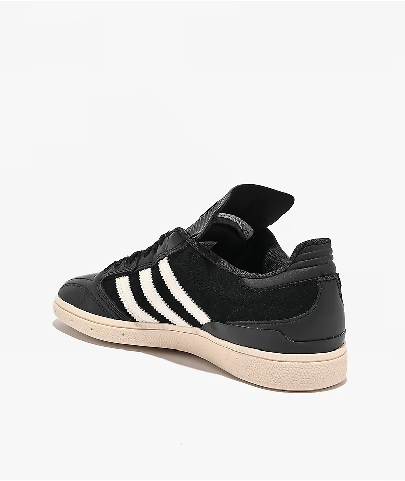 adidas Busenitz Black & White Skate Shoes