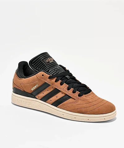 adidas Busenitz Brown & Black Skate Shoes