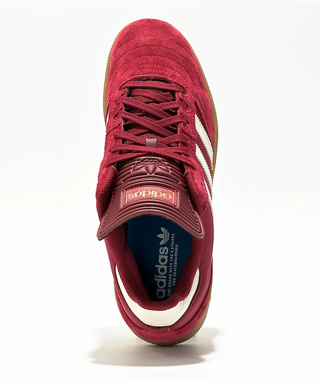 adidas gazelle silver green womens Adidas Tyshawn II Shoes - Maroon / Chalk White / Gold Metallic main image 1