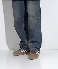 adidas Busenitz Indoor Super Earth Strata & Charcoal Skate Shoes