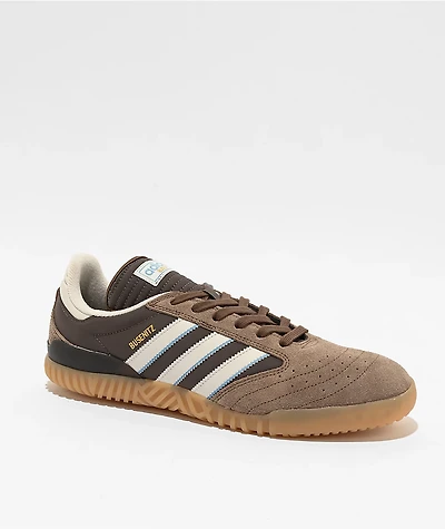 adidas Busenitz Indoor Super Earth Strata & Charcoal Skate Shoes