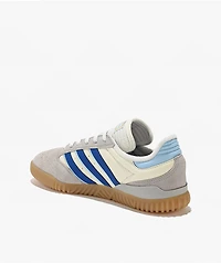 adidas Busenitz Indoor Super Grey, Blue & White Skate Shoes