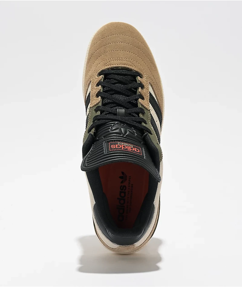 adidas Busenitz Olive & Black Skate Shoes