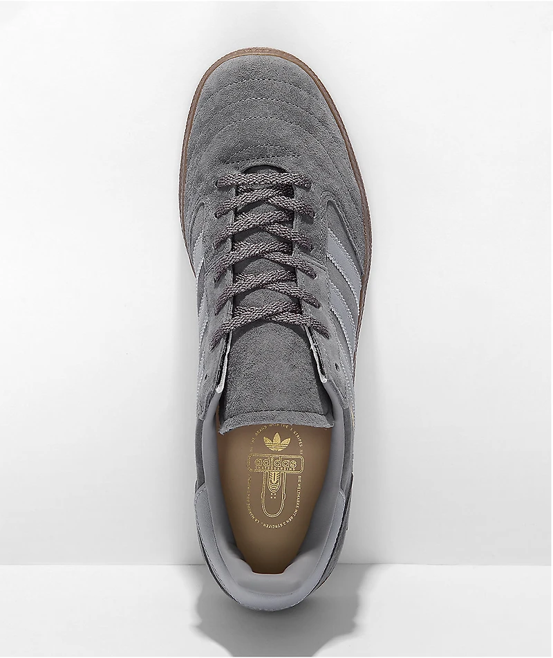 adidas Busenitz Vintage Grey & Gum Shoes