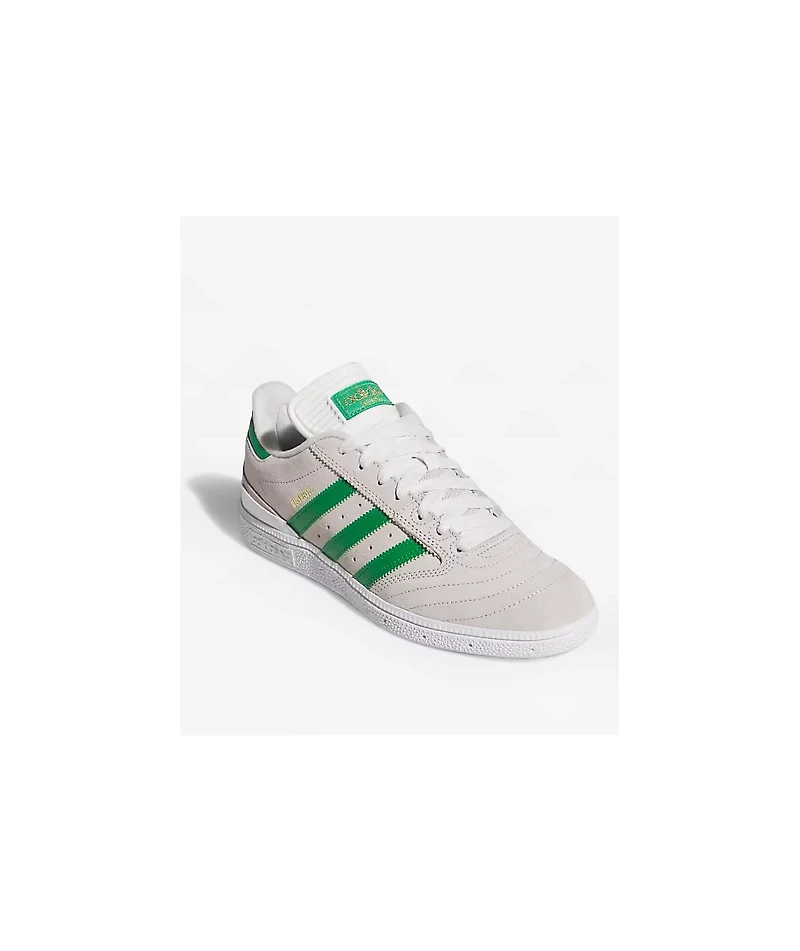 adidas Busenitz White & Gold Skate Shoes