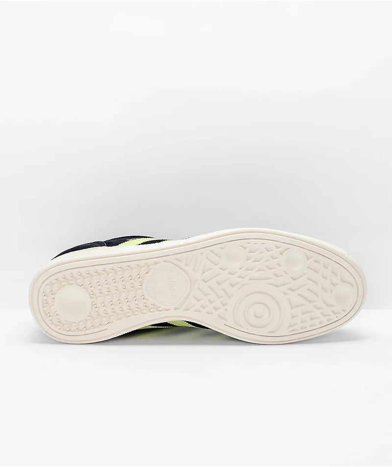 adidas Busenitz vintage Black, Lime & White Shoes