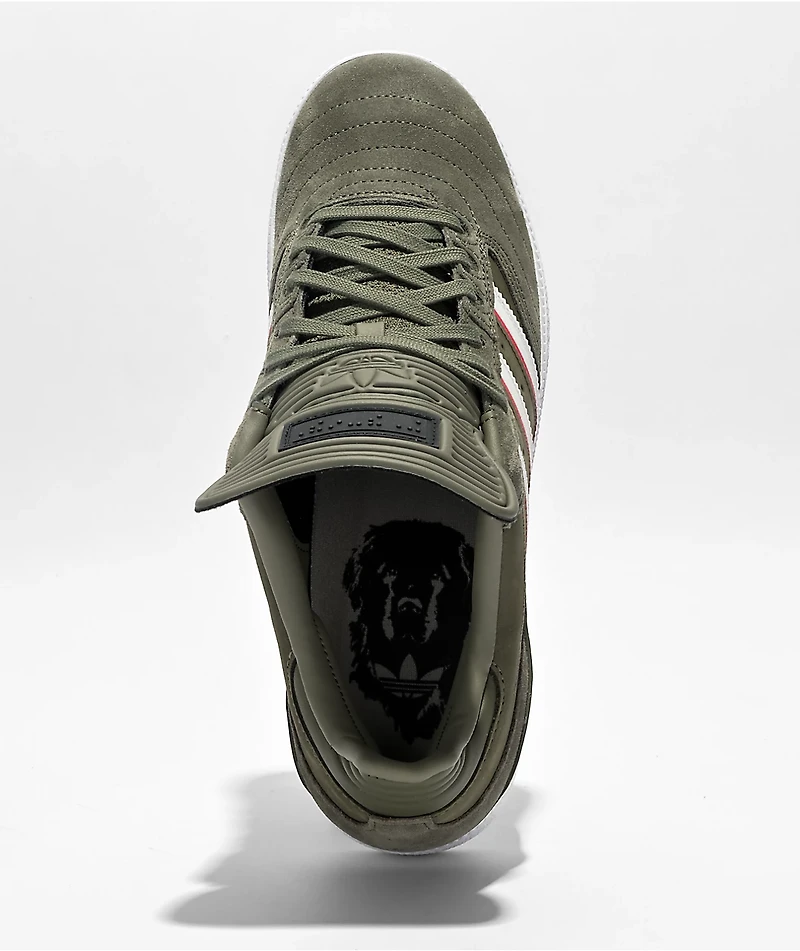 adidas Busenitz x Mancina Green & White Skate Shoes
